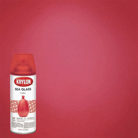 Krylon 12 Oz Frosted Sea Glass Finish Spray Paint Ruby Do It Best