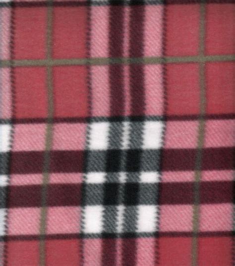 Blizzard Fleece Fabric Red Black Lined Plaid Fleece Fabric Fabric Joann Fabrics