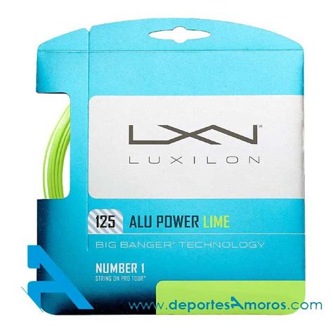 Venta Cordaje Luxilon Alu Power En Stock