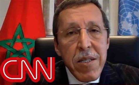 Omar Hilale à Cnn «le Polisario Na Plus De Place Sur La Table Des