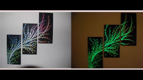 Glow In The Dark Painting Youtube