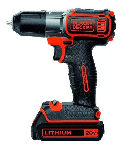 Parafusadeira Furadeira 20v 3 8 Bdcde120c Br Black Decker Mercado Livre