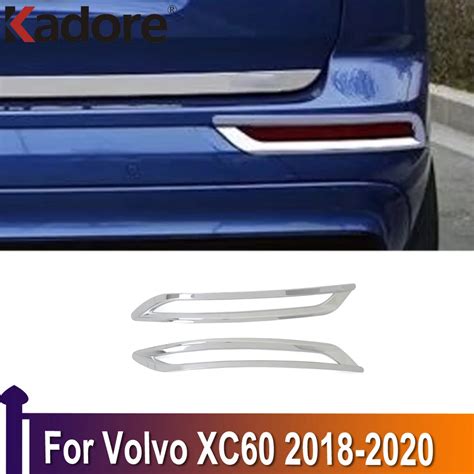 For Volvo XC60 XC 60 2018 2019 2020 Rear Fog Light Lamp Cover Sticker