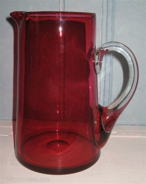 Antiques Atlas Victorian Cranberry Glass Jug