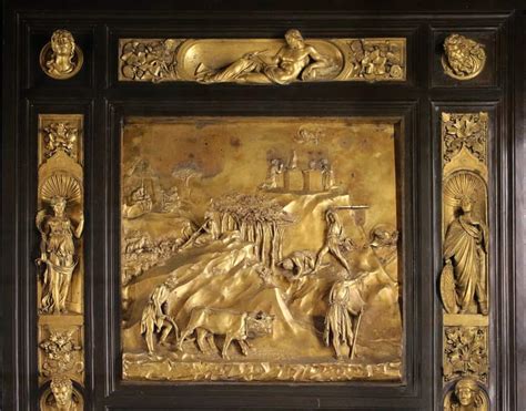 Lorenzo Ghiberti Gates Of Paradise Jacob And Esau