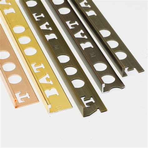 Custom Wholesale Metal Ceramic Aluminum Tile Edge Trim China Aluminum Tile Edge Trim And Tile Trim