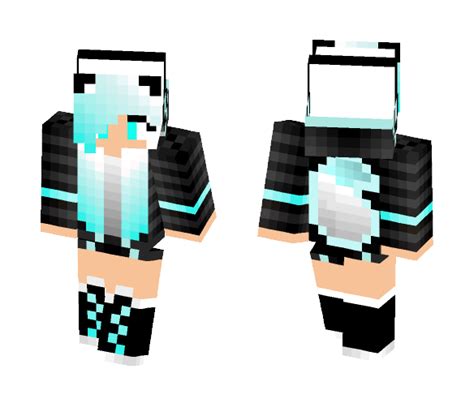 Get Neon Fox Girl Minecraft Skin For Free Superminecraftskins