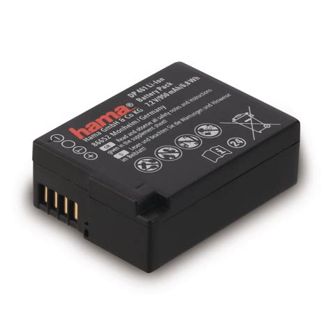 Hama Batterie Li Ion Dp Pour Panasonic Dmw Blc Foto Erhardt