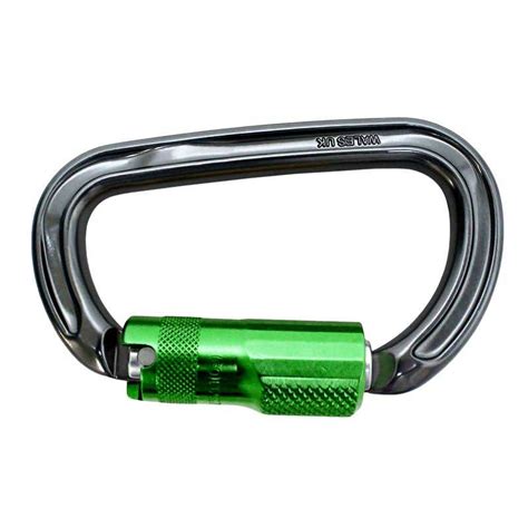 Triple Action Aluminum Carabiner With 3600 Lb Gate 5555s7