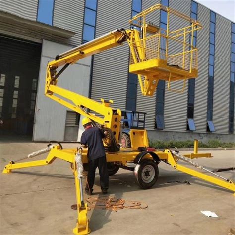 China Customized Trailer Mounted Boom Lift Manufacturers, Suppliers ...