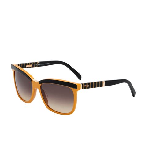 Two Layer Sunglasses Made With Acetate Featuring The Pequin Pattern On