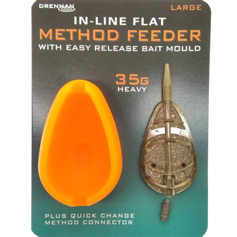 Drennan In Line Flat Method Feeder 35g Kit Stockholms Sportfiskebutik