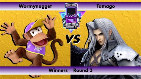 Flynn S Arcade Winners Round Wormynugget Diddy Kong Vs Tamago