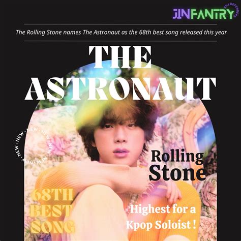 Jinfantry On Twitter The Rolling Stone Names The Astronaut By Jin