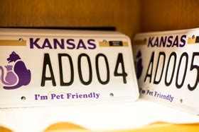 Be pet friendly: New license plate lets Kansans improve pet health ...