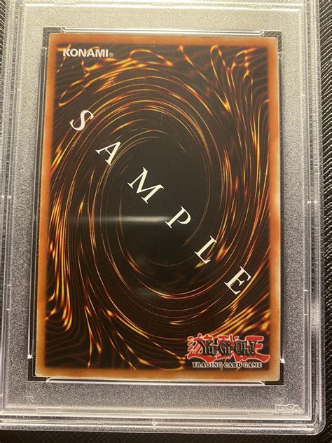 Psa 8 Sample Summoned Skull Sample Promo Card Sdy 004 2002 Yu Gi Oh Ebay