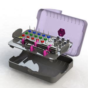 Kit de instrumentos para implantología dental IDSPASSOR IDI