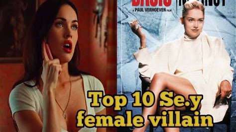 Top 10 Hottest Female Villain In The World Of All Time Hottest Female