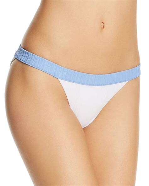 Onia Leila Bikini Bottoms In White Whats On The Star