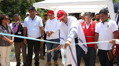 ARCC Inauguran Puentes En Distrito De Canchaque Huancabamba Piura