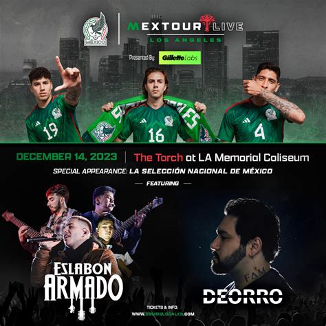 MexTour Live Featuring Eslabon Armado & Deorro - Los Angeles Coliseum