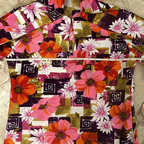 Vintage 60s 70s Mod Pussy Cat Bow Blouse Medium Free Depop