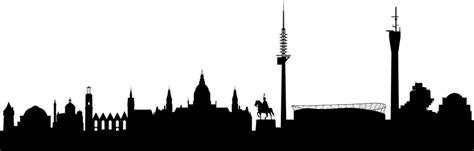 Wandtattoo Stadt Skyline St Dteskyline Silhouette