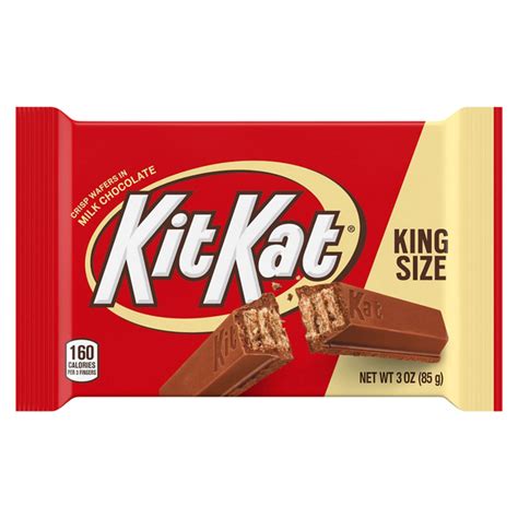 Save On Kit Kat Crisp Wafers Chocolate Candy Bar King Size Order Online