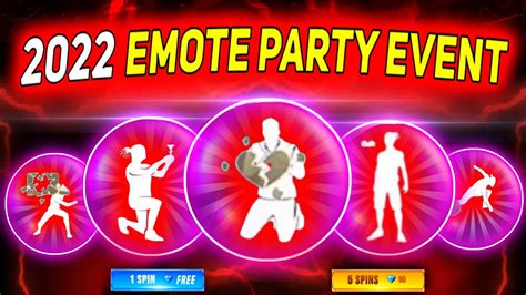 Emote Party Event Kab Aayega Emote Party Event Return Emote