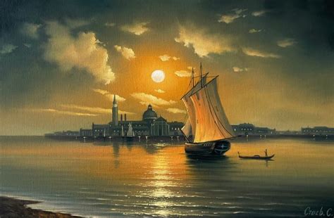 Stoev Serhii Venice Under The Moonlight Catawiki