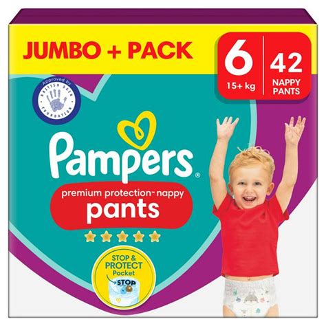 Pampers Active Fit Nappy Pants Size Jumbo Pack Pack