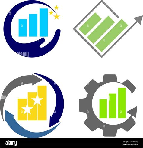 Financial Accounting Consulting Logo Template Vector Icon Stock Vector