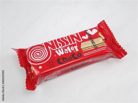 Nissin Chocolate Wafer In Manila Philippines Stock Photo Adobe Stock