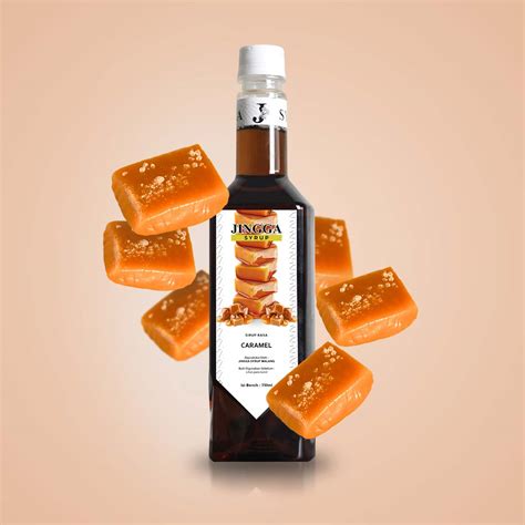 Jingga Caramel Syrup Ml Sirup Caramel Untuk Kopi Lazada Indonesia