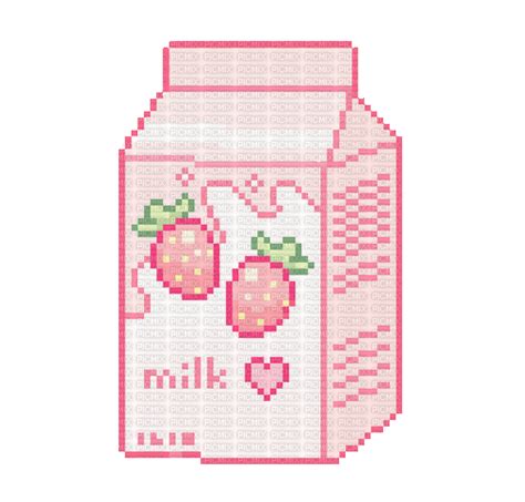 Strawberry Milk Unknown Credits Pink Soft Cute Kawaii