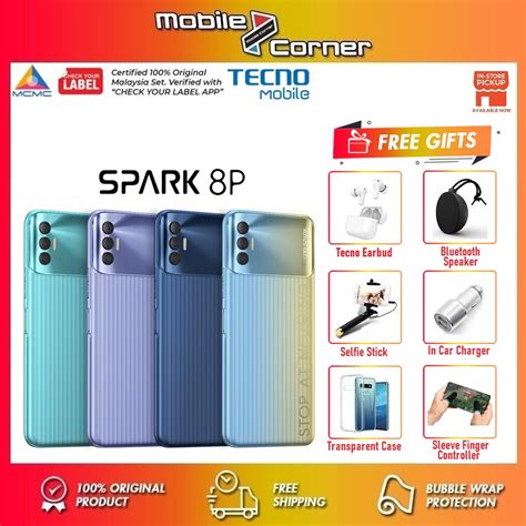 Tecno Spark P Gb Gb Mp Triple Camera Helio G Year