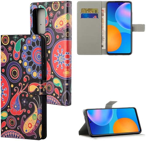 Xiaomi Redmi Note 10 Pro Hoesje Portemonne Book Case Kleuren Print