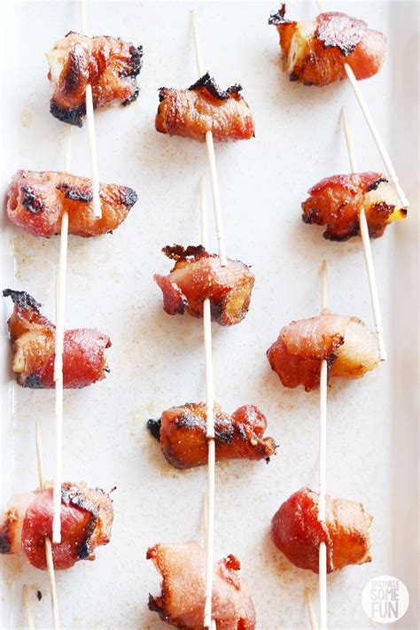 Apple Cinnamon Bacon Bites · Easy Appetizer ⋆ Sprinkle Some Fun