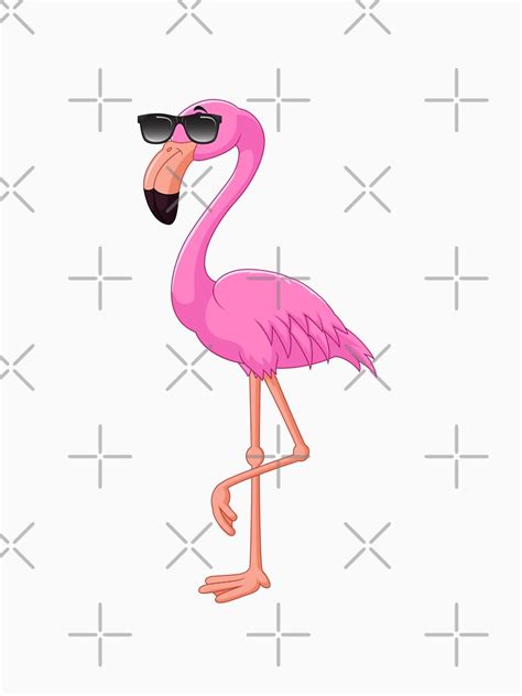 Flamingo Sunglasses T Shirt Pink Flamingo Funny T Shirts T Shirt