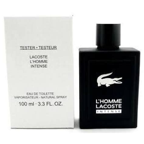 Lacoste lhomme intense edt 100ml กลองเทสเตอร Shopee Thailand