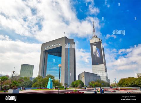 Monterrey Mexico 11 December 2018 Monterrey Landmark Macroplaza La