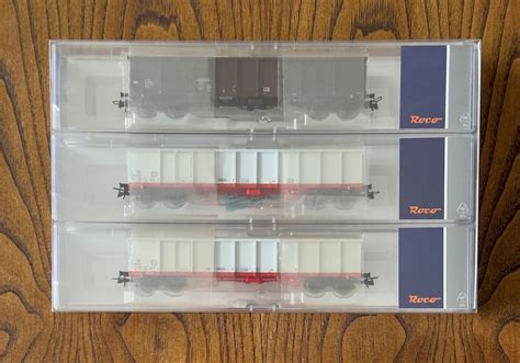 ROCO 67153 Set 3 Wagen Eanos ÖBB Rail Cargo Austria DC Kaufen auf Ricardo