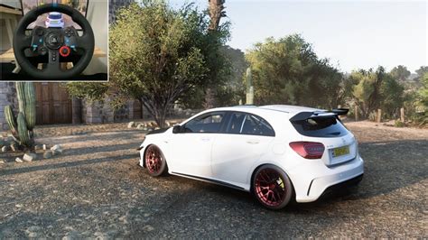 2013 Mercedes Benz A45 AMG Forza Horizon 5 Logitech G29 Gameplay