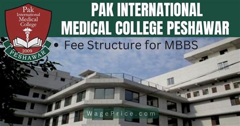 Pak International Medical College Fee Structure 2025 For Mbbs