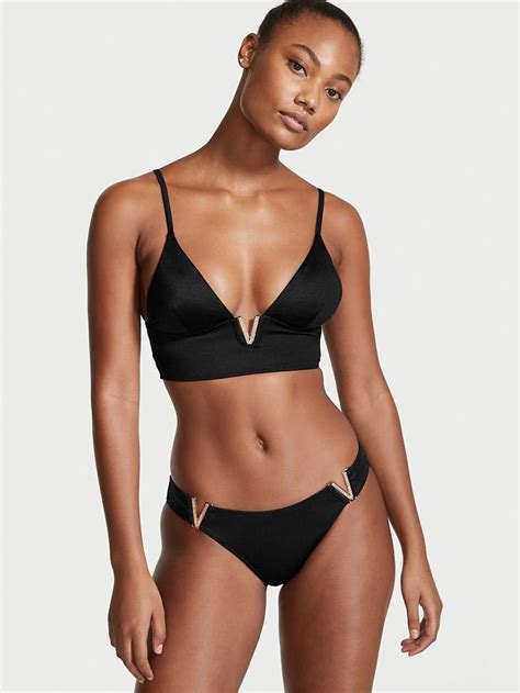 V Par Al Bralet Bikini St Siyah Vs Victoria S Secret Swim