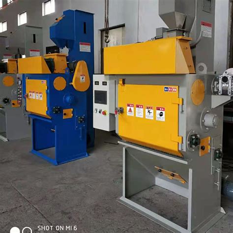 Parts Shot Blasting Machines For Motor Bicycle Plants China Shot