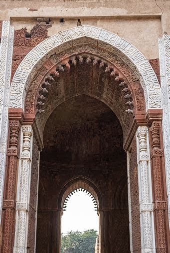 The Alai Darwaza Qutub Minar New Delhi India Stock Photo Download