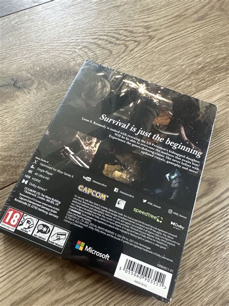 Resident Evil Remake Steelbook Edition Xbox Series X New Factory