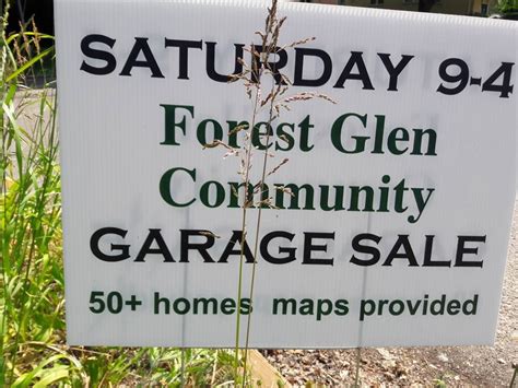 FGCC Garage Sale — Forest Glen Community Club