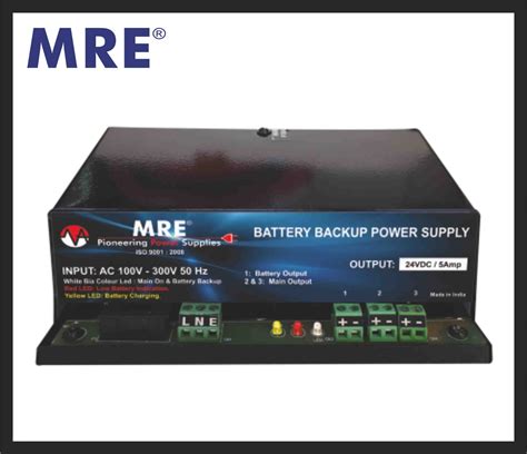 Battery backup for Fire alarm - Option 2 - MRE MR Powertech